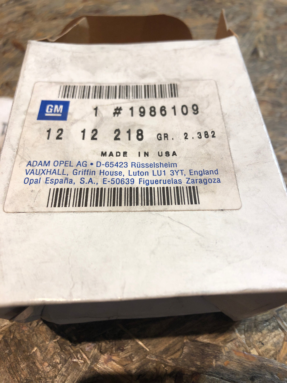 Original Opel Corsa A Kadett E Rotor Zündverteiler Neu