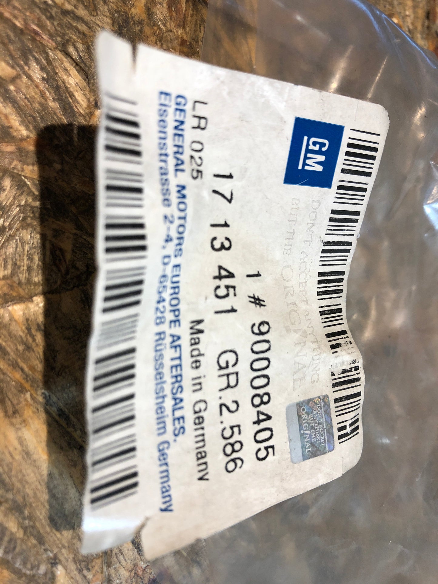 Original Opel Corsa A Lampenfassung mit Kabel Neu