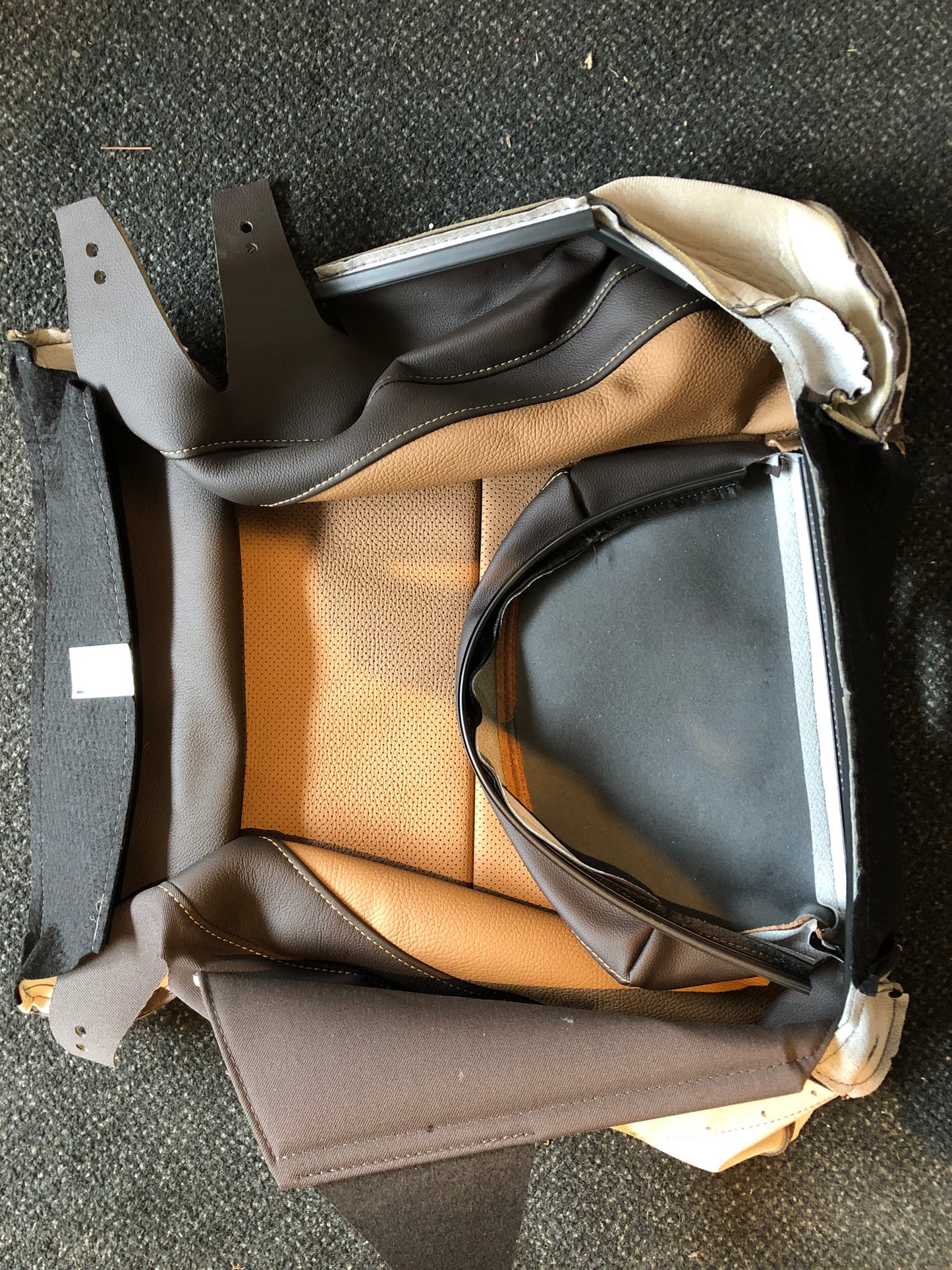 Original Opel Zafira Sitzbezug Leder Neu