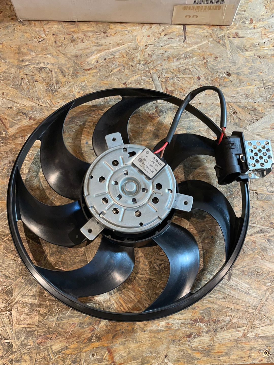 Original GM Opel Astra G Zafira A Kühler Lüfter Neu