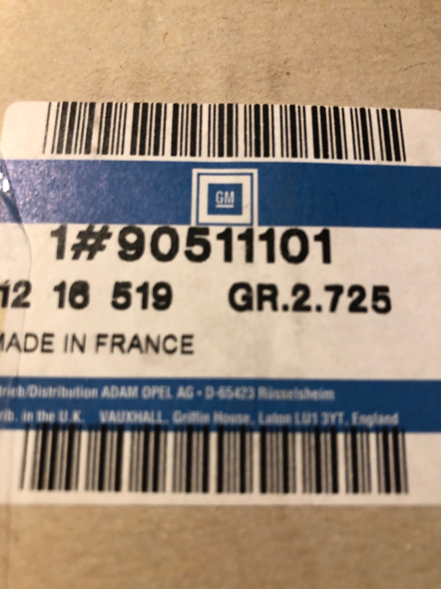 Original Opel Astra Scheinwerfer links Neu