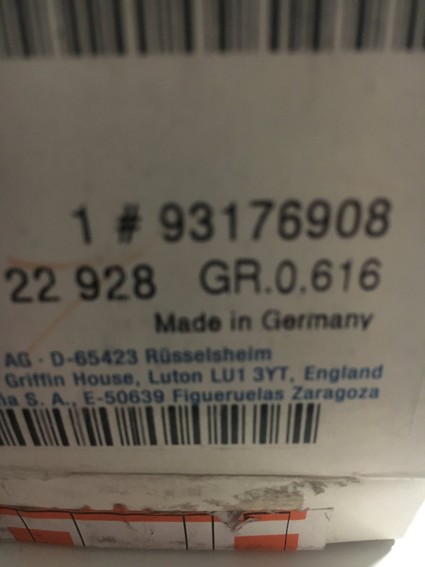 Original Astra G Zafira A Pleuelager NEU