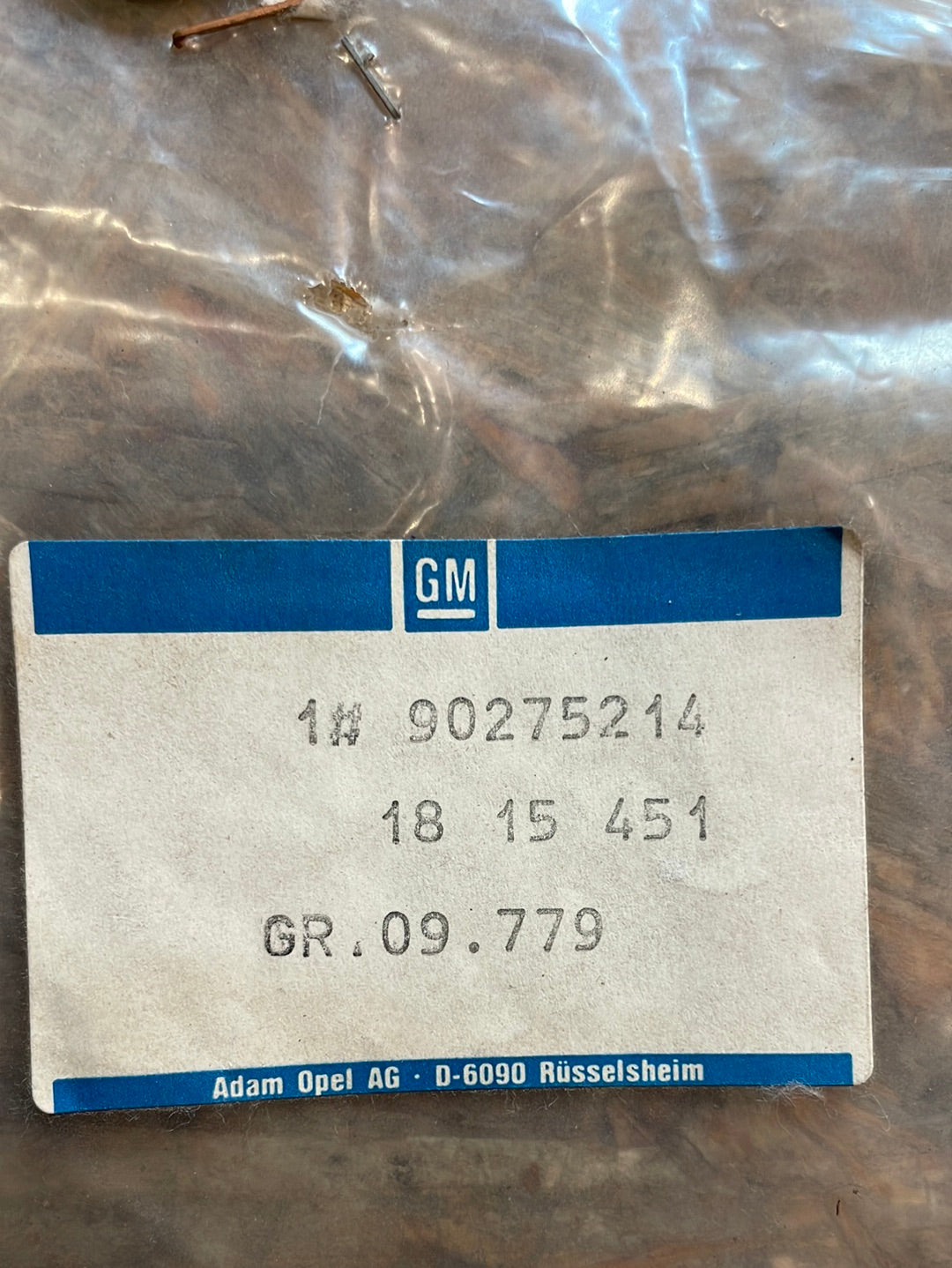 Original GM Opel Senator B Gehäuse Luftverteilung Klimaanlage Gummiabdichtung außen rechts Neu