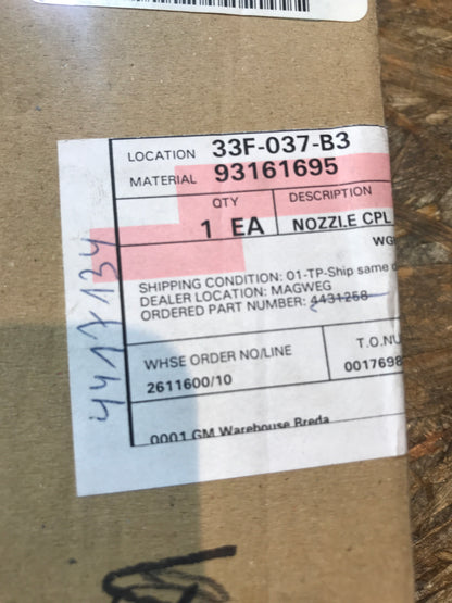 Original Trafic Vivaro Master II 2.5 DCI Einspritzdüse NEU