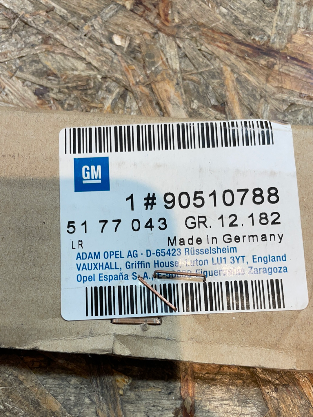 Original GM Opel Astra F 1.4 Schriftzug Neu