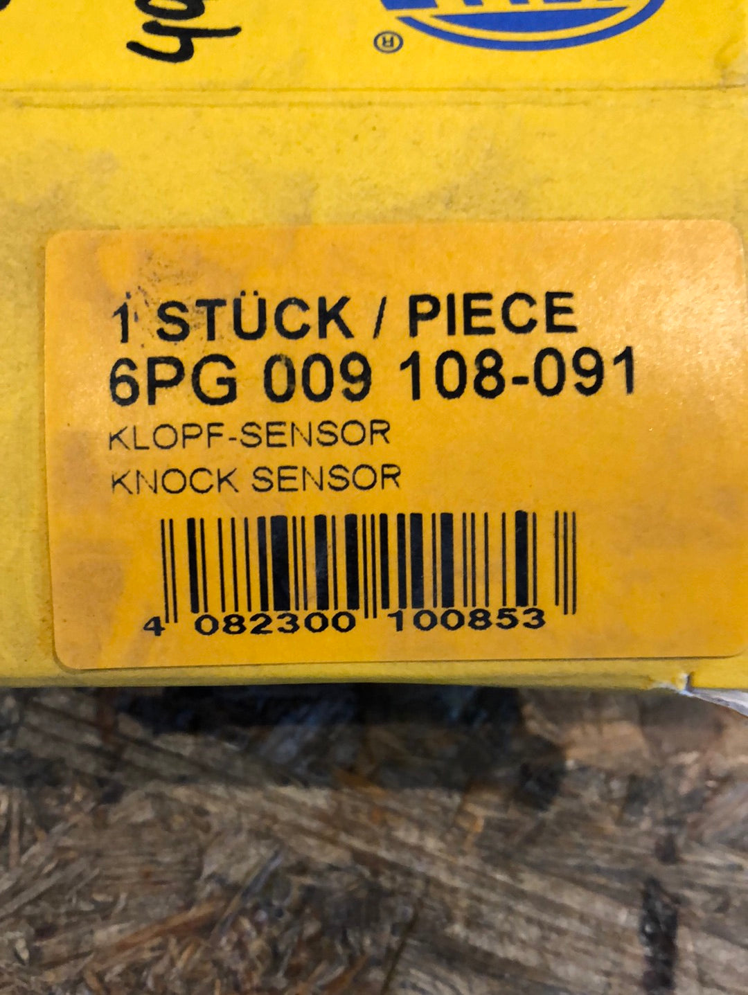 Original Hella Audi 80 B4 100 C3 C4 VW Scirocco 2 Passat B3 B4 Polo 2 Klopfsensor Neu