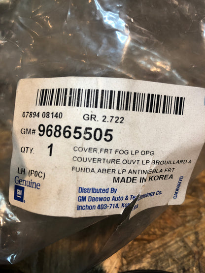 Original GM Chevrolet Captiva Abdeckung Nebelscheinwerfer links Neu