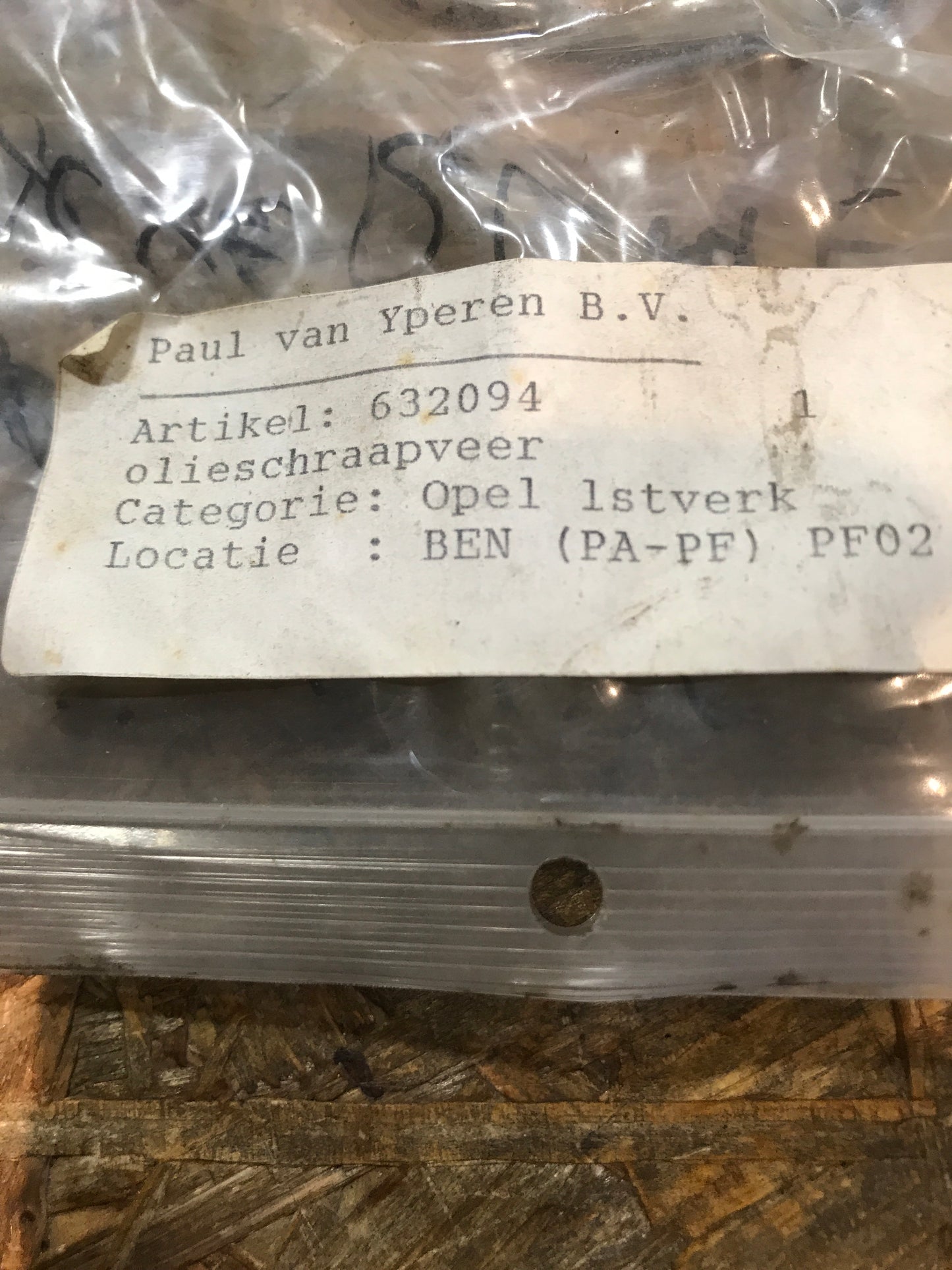 Original Opel Rekord E 2.2E Ölabstreitring NEU