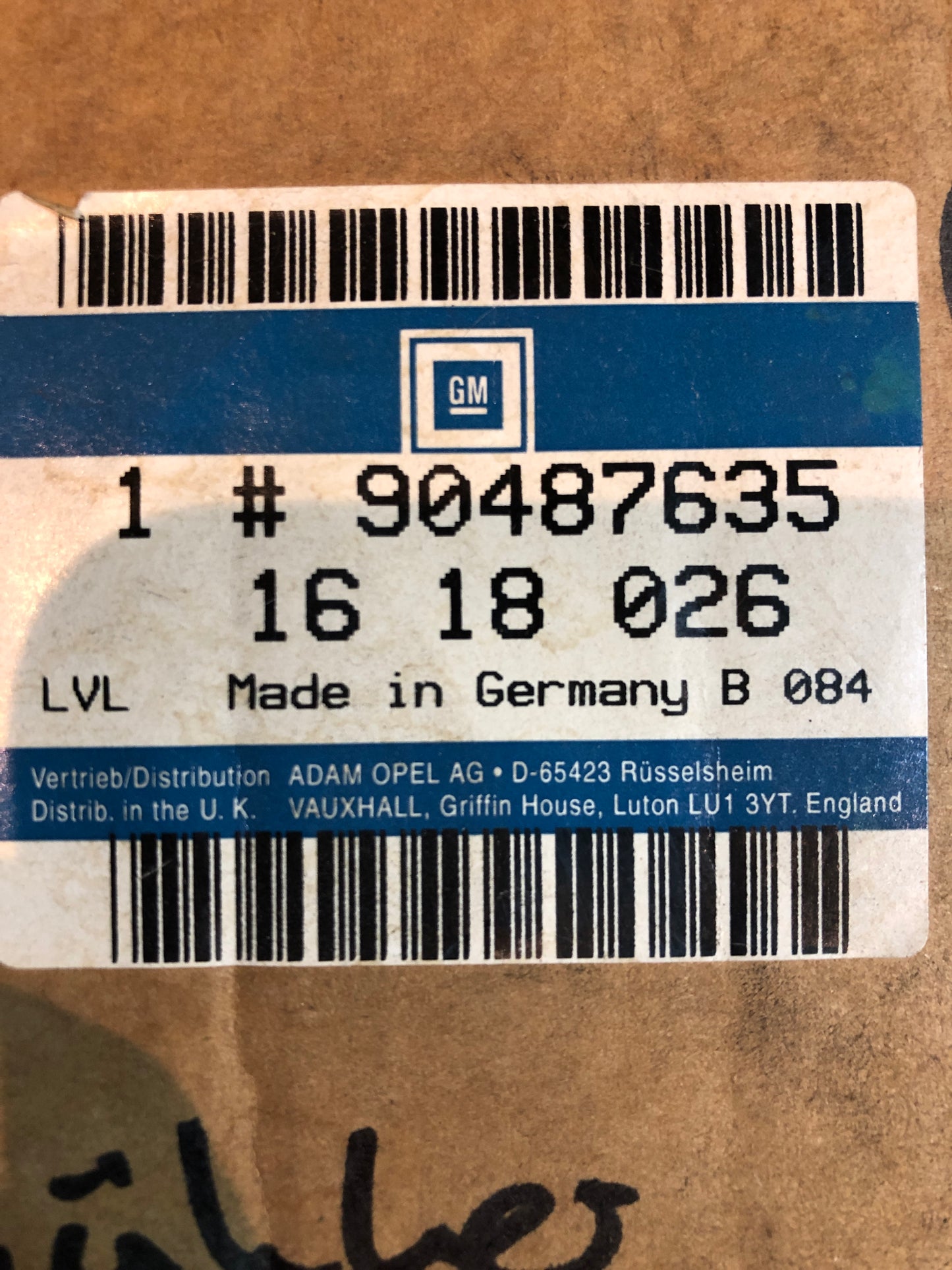 Original GM Opel Omega B Caravan Heizkühler Wärmetauscher Neu