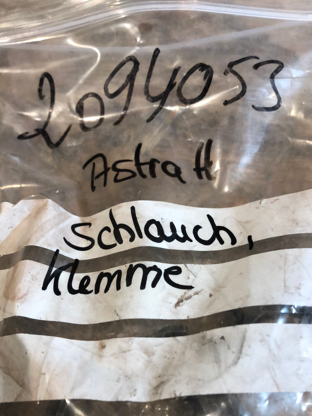 Original Opel Astra H Schlauch Klemme Neu