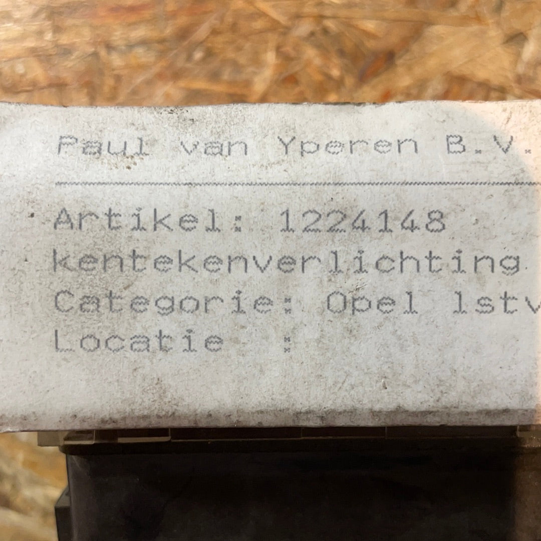 Original GM Opel Omega A Kennzeichenleuchte Neu