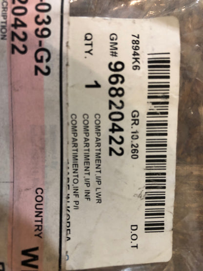 Original GM Opel Antara Ablagefach Links Neu