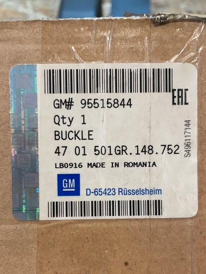 Original GM Opel Agila A Gurtschloss hinten Neu