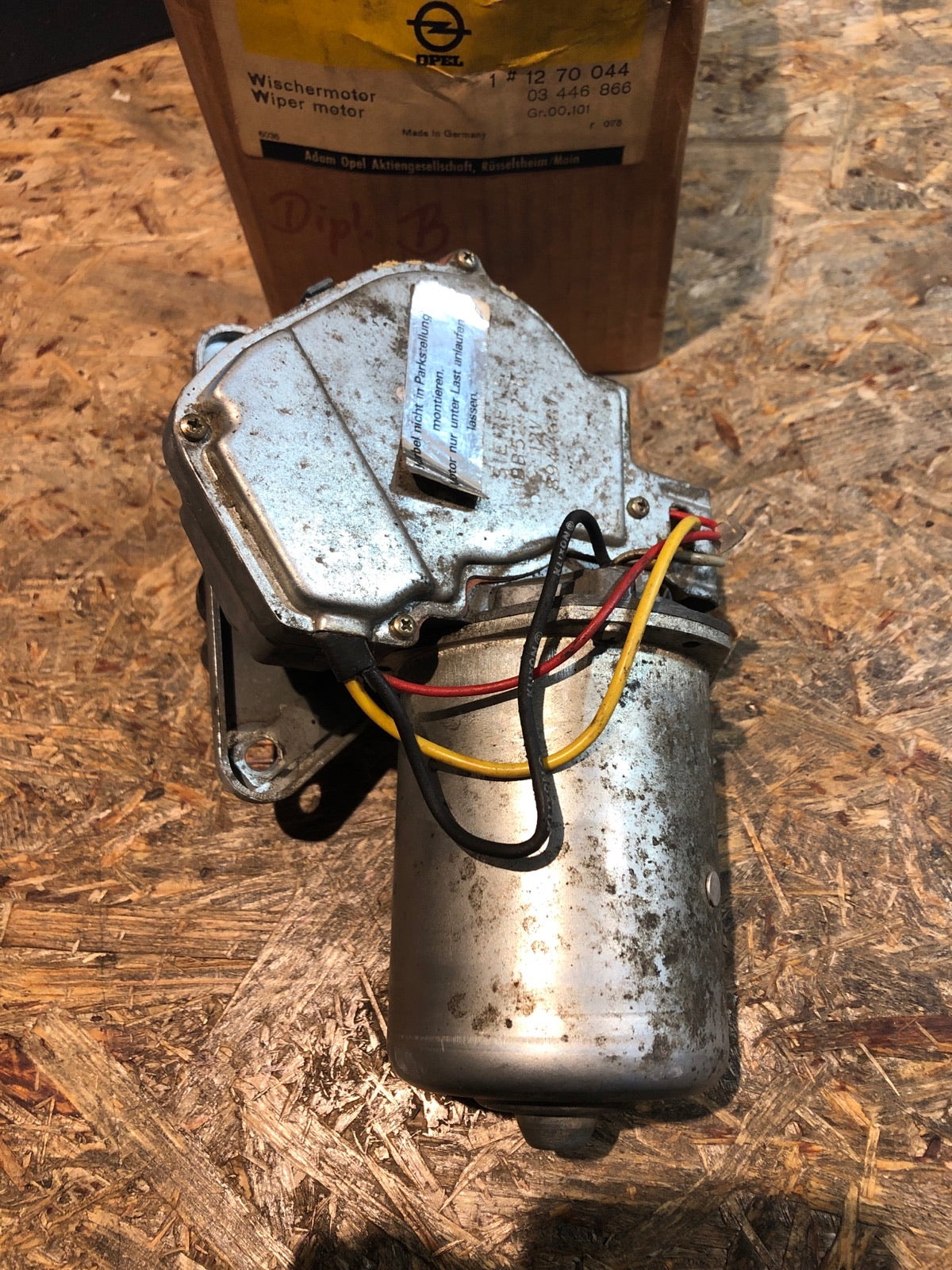 Original Opel Diplomat B Scheibenwischermotor gebraucht