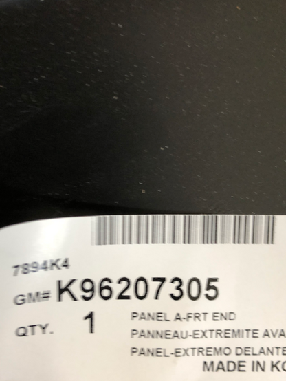 Original GM Chevrolet Daewoo Espero Frontblech Neu