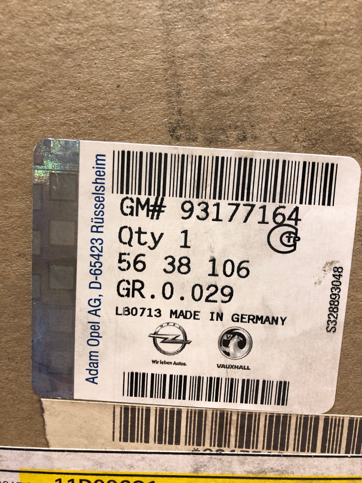 Original Opel Astra G H Agila Corsa C Meriva A Tigra B Ölpumpengehäuse Neu