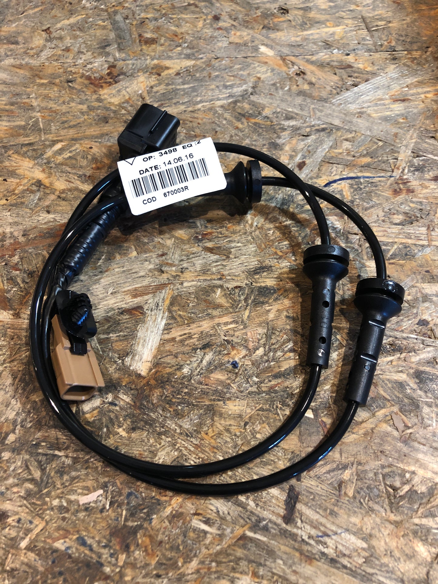 Original Opel Movano B Sensor Bremsbelag hinten Neu