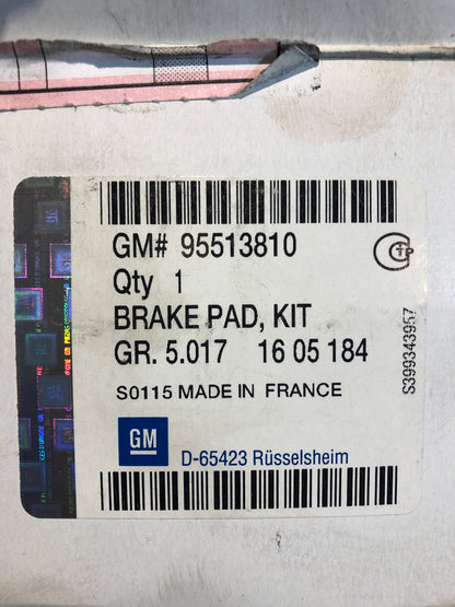 Original Opel Adam Satz Bremsklötze vorne Neu