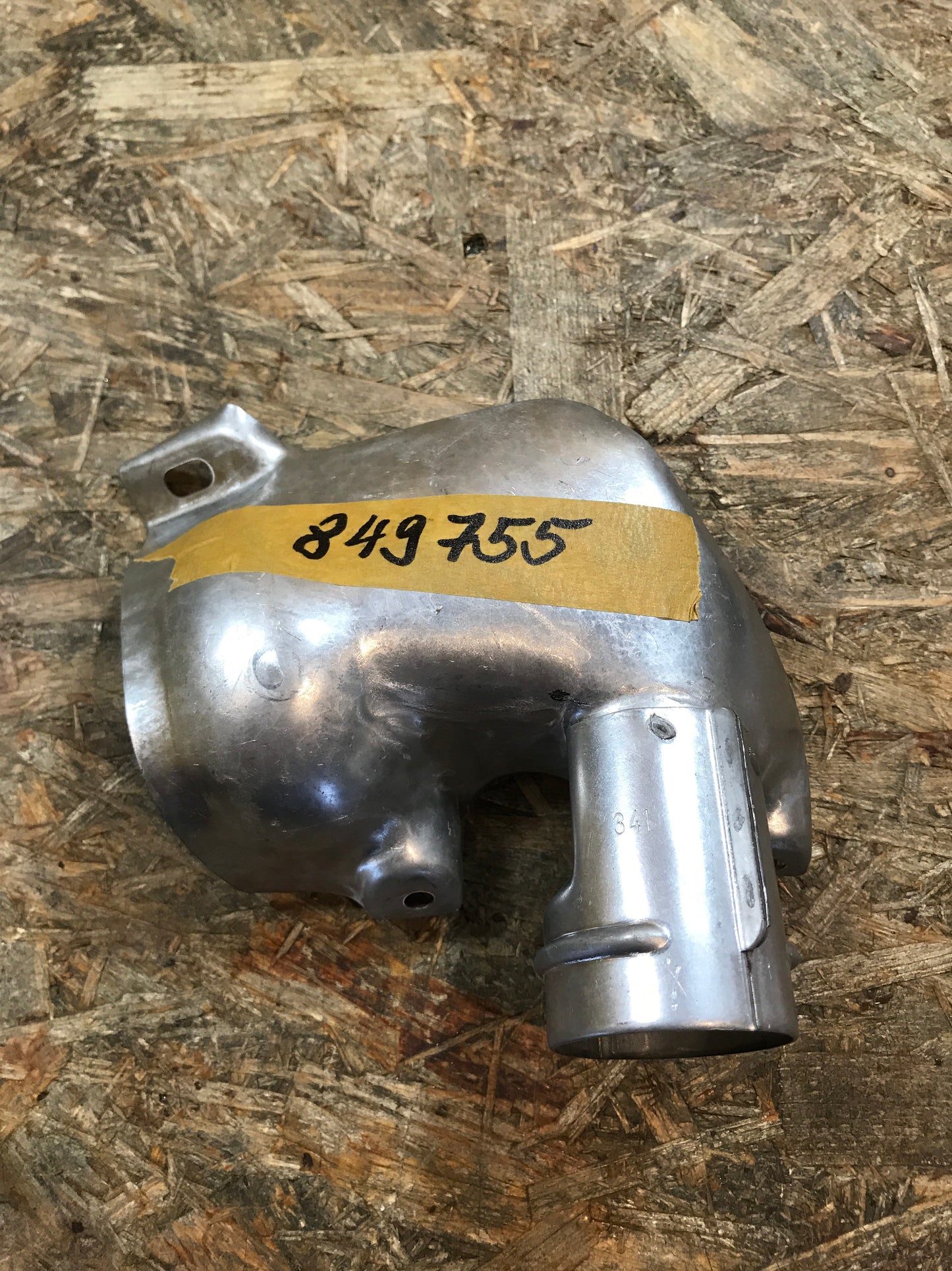 Original Opel Kadett E Hitzeblech Wärmeschutz Abgaskrümmer NEU