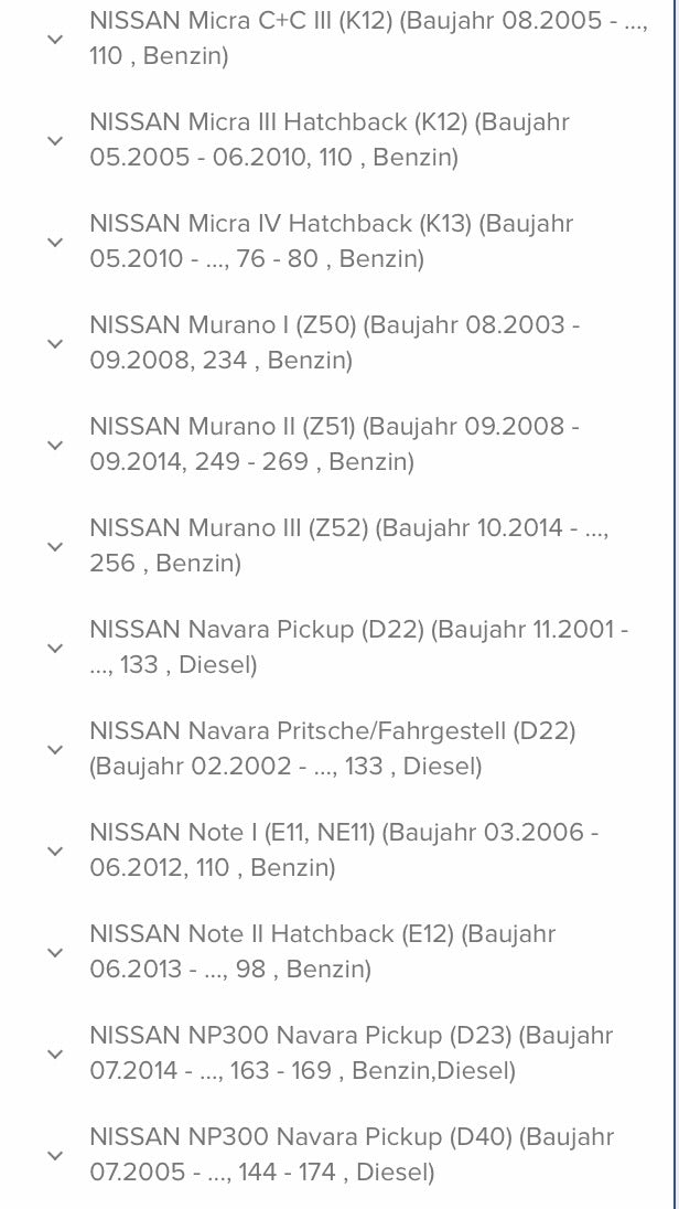 Original Nipparts Nissan Infiniti UVM. Siehe Bild Luftmassenmesser NEU