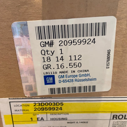 Original GM Opel Insignia Gehäuse Luftverteilung Neu