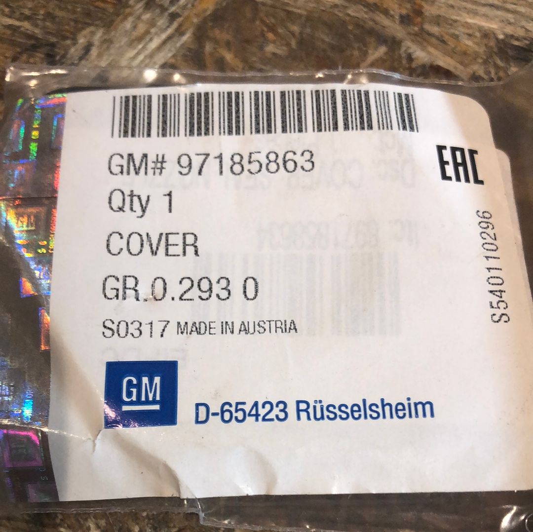 Original Opel Meriva A Abdichtung Zylinderkopf Neu