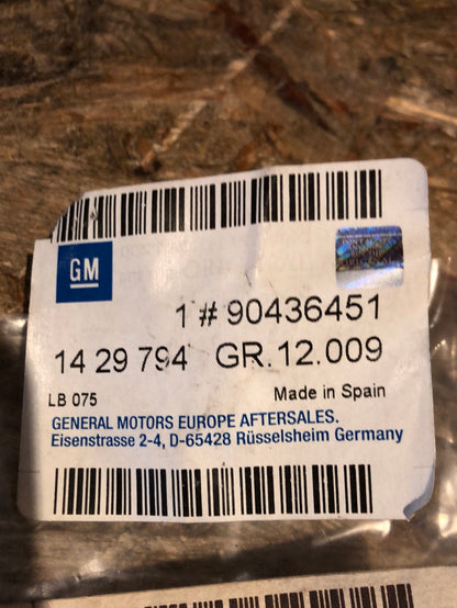 Original GM Opel Vectra B Aschenbecher hinten schwarz Neu