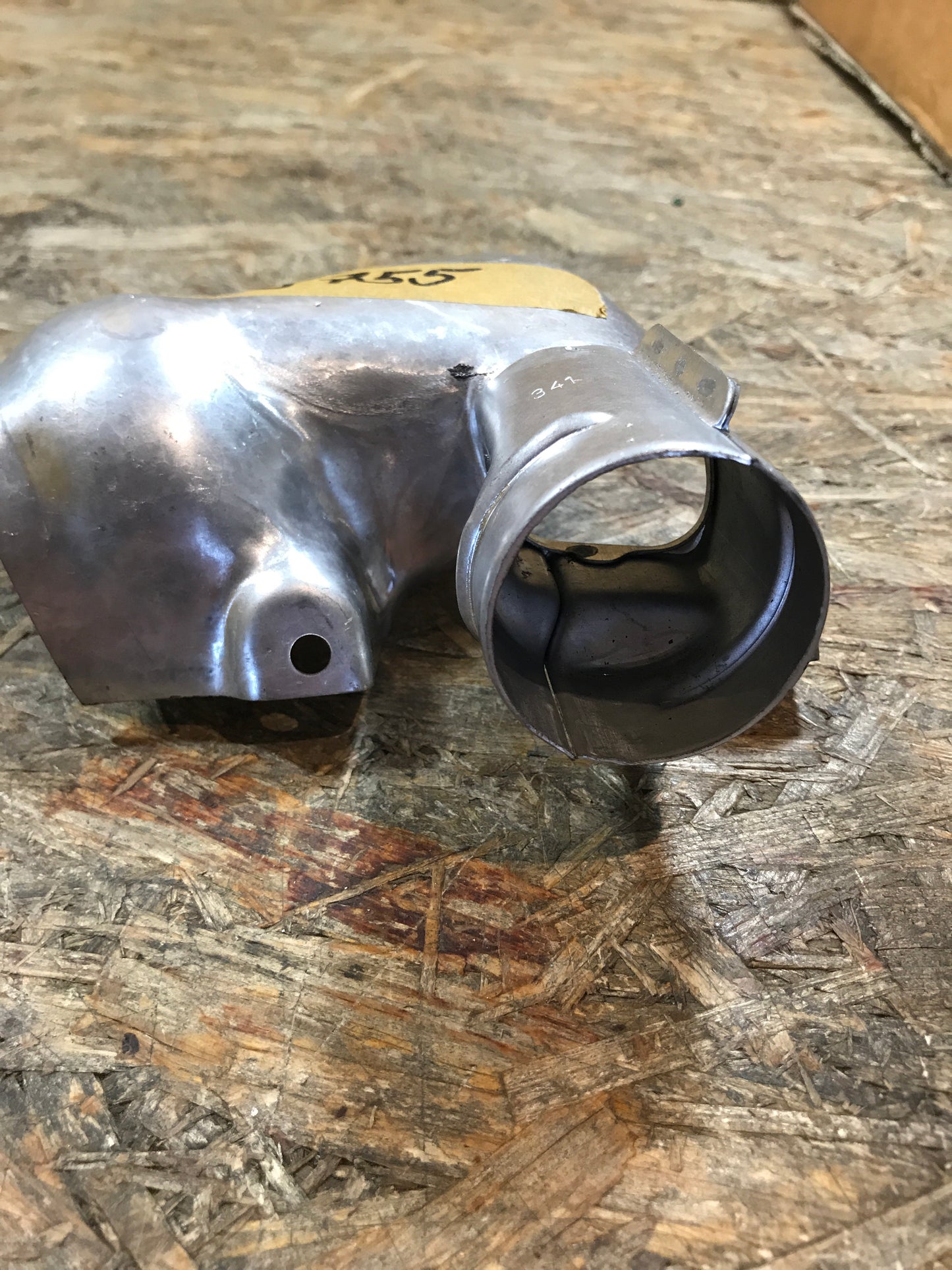 Original Opel Kadett E Hitzeblech Wärmeschutz Abgaskrümmer NEU