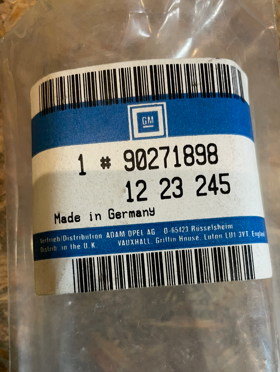 Original GM Opel Omega A Kontaktplatte Fassung Rückleuchte hinten rechts Neu