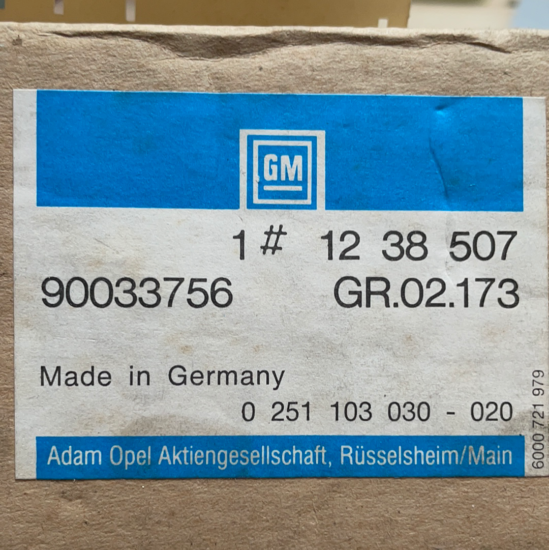 Original GM Opel Ascona B Rekord E Bedford Blitz Vorwiderstand Neu