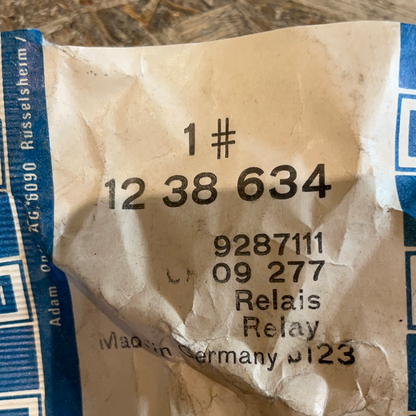 Original GM Opel Corsa A Relais Nebelscheinwerfer hinten Neu