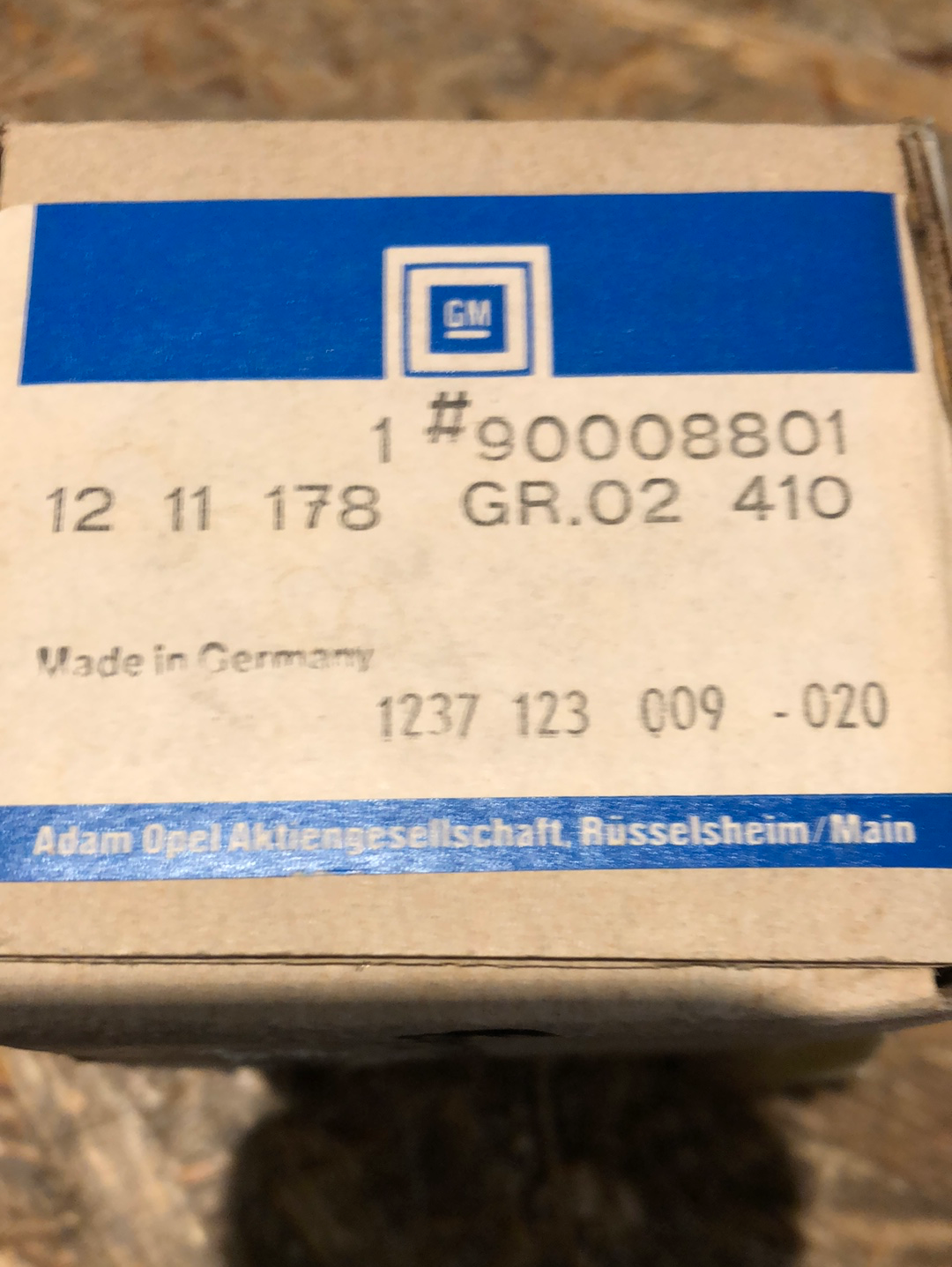 Original GM Opel Ascona C Kadett E Unterdruckdose Neu