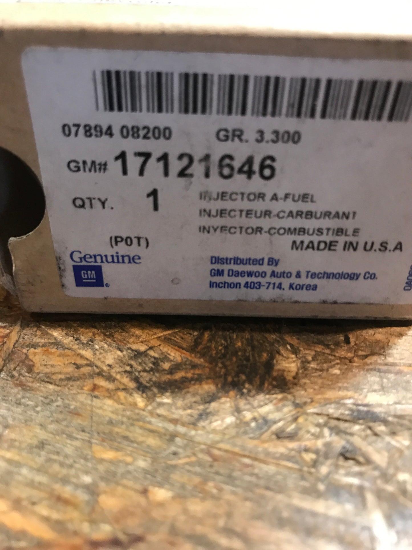 Original Chevrolet Daewoo Lanos Einspritzdüse NEU