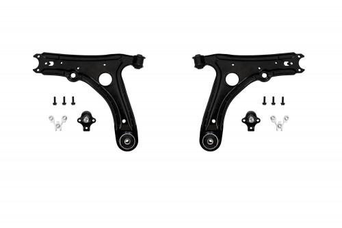 Querlenkersatz Vorderachse passend für VW Golf 3 Bj. 1991-1997, Golf 3 Cabrio Bj. 1994-1998 und Vento Bj. 1992-1998