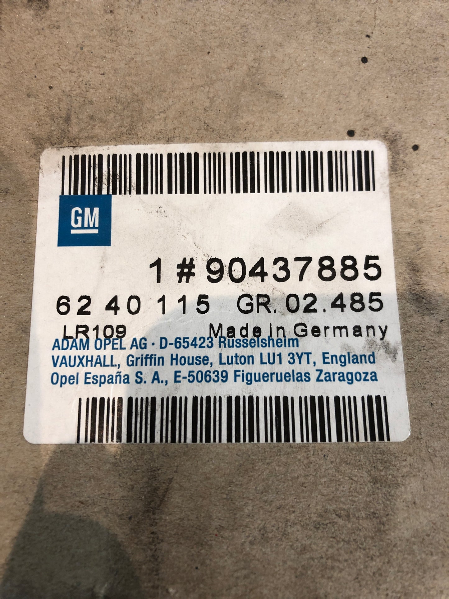 Original GM Opel Astra G Zafira A Lichtschalter Scheinwerfer Neu