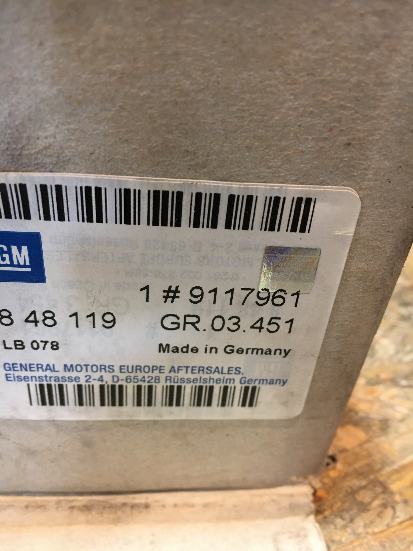 Original Astra G Gaspedal NEU