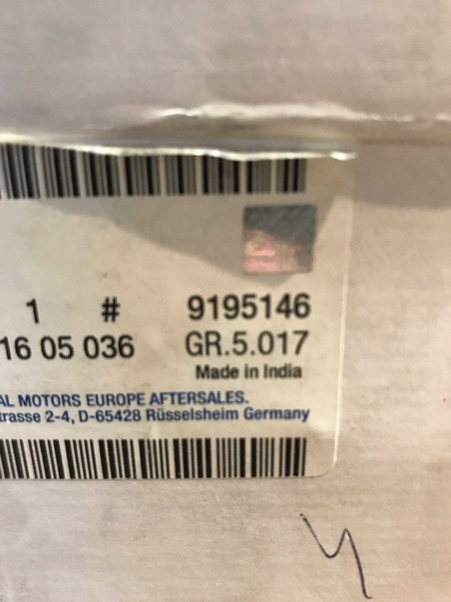 Original Calibra A Vectra B Bremsklötze vorne NEU