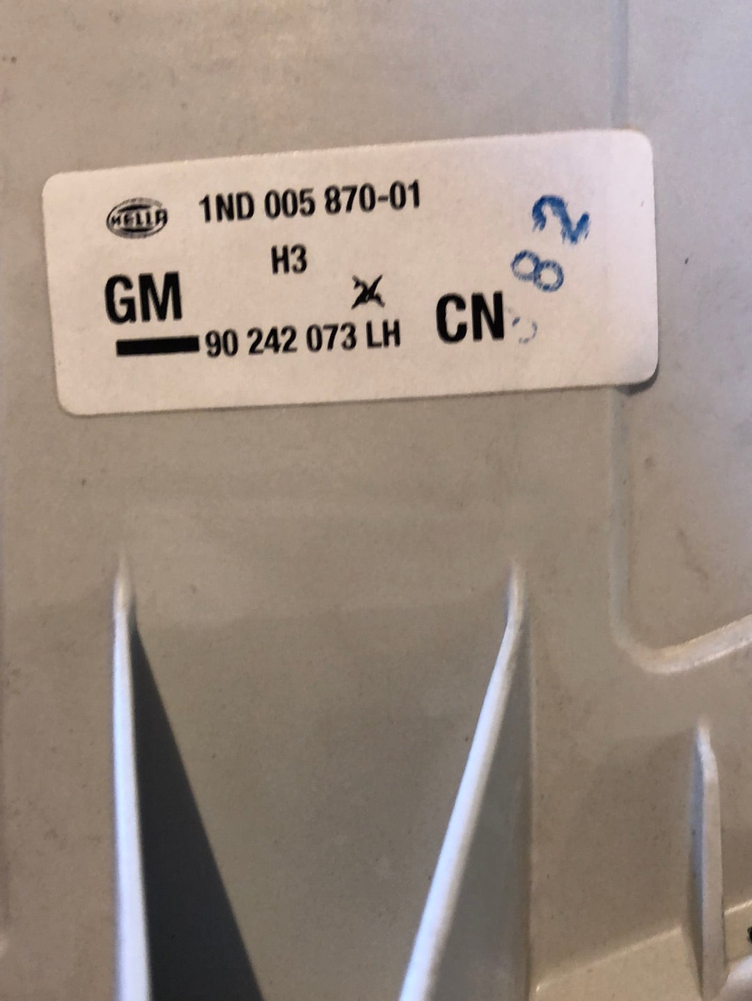 Original GM Opel Kadett E Nebelscheinwerfer links Neu