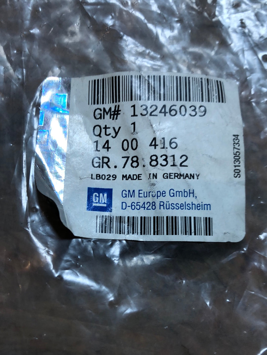 Original GM Opel Astra H Abdeckung Stoßstange vorne Neu