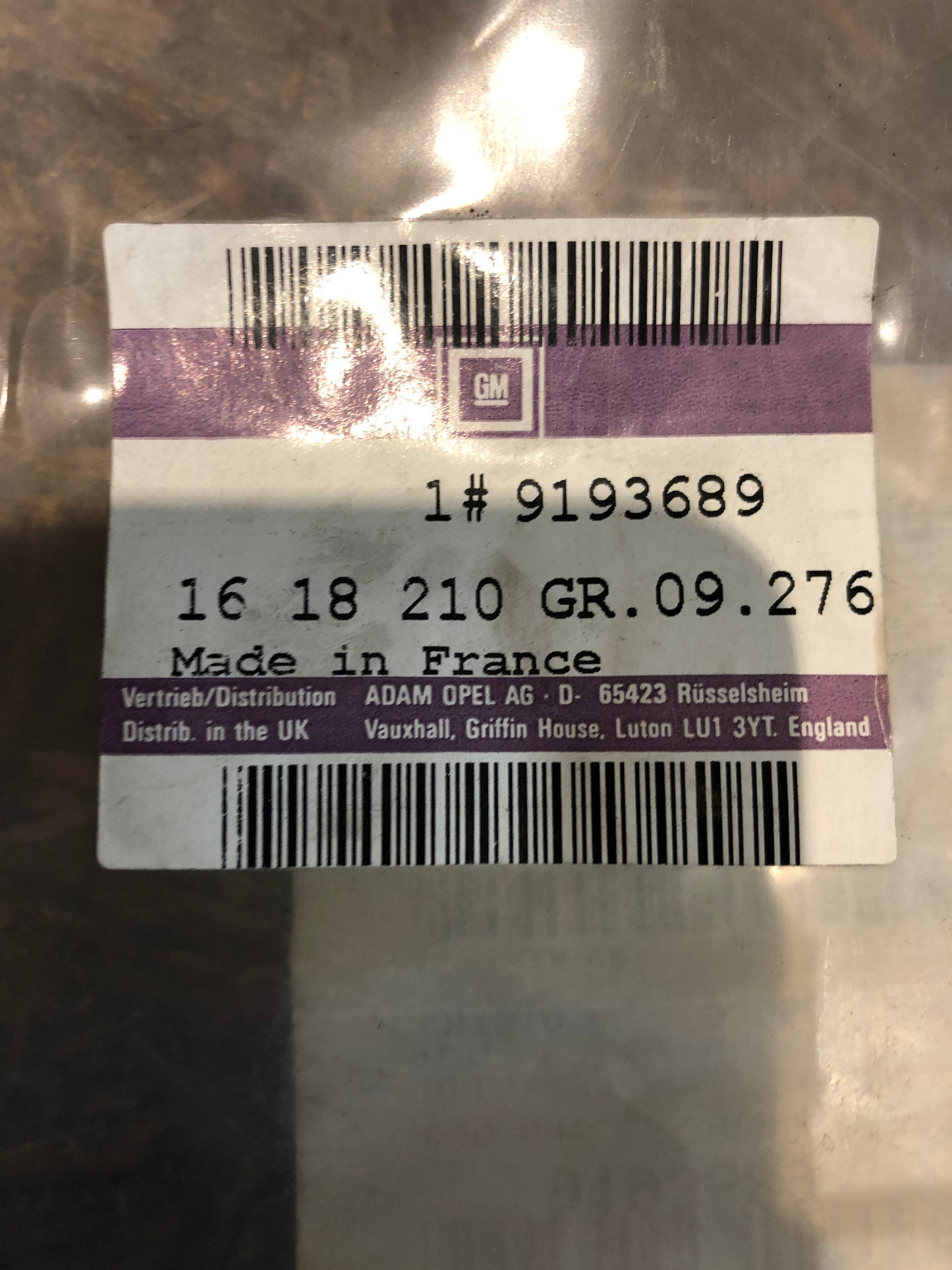 Original GM Opel Astra G Zafira A Abdeckung mit Sensor Klimaanlage Neu