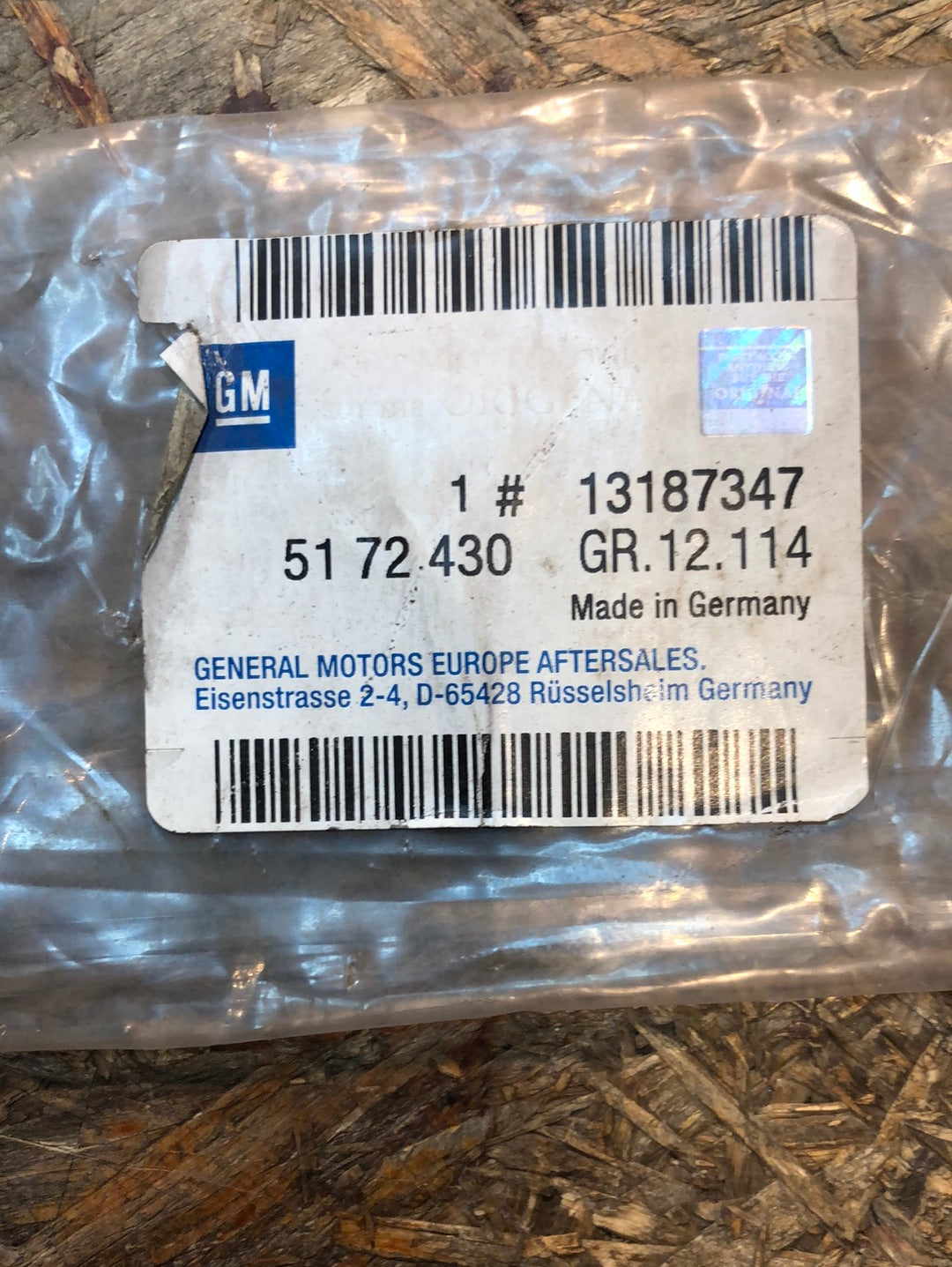 Original GM Opel Zafira B Zierleiste Stoßleiste hinten rechts Neu