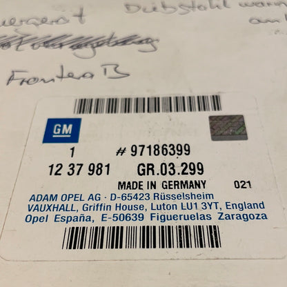 Original GM Opel Frontera B Steuergerät Diebstahlwarnanlage Neu