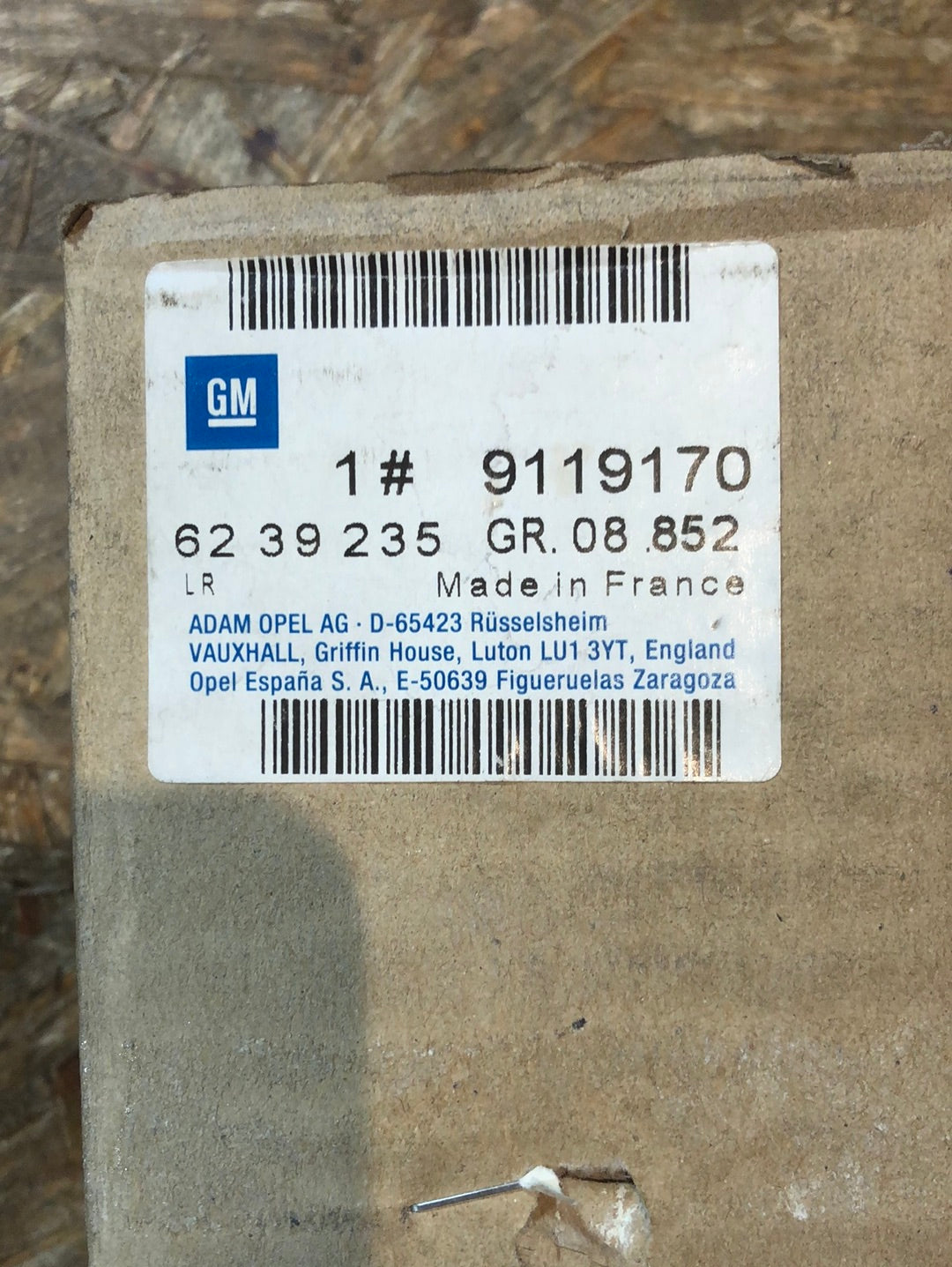 Original GM Opel Astra G Zafira A Schalter Heizungsgebläse Neu