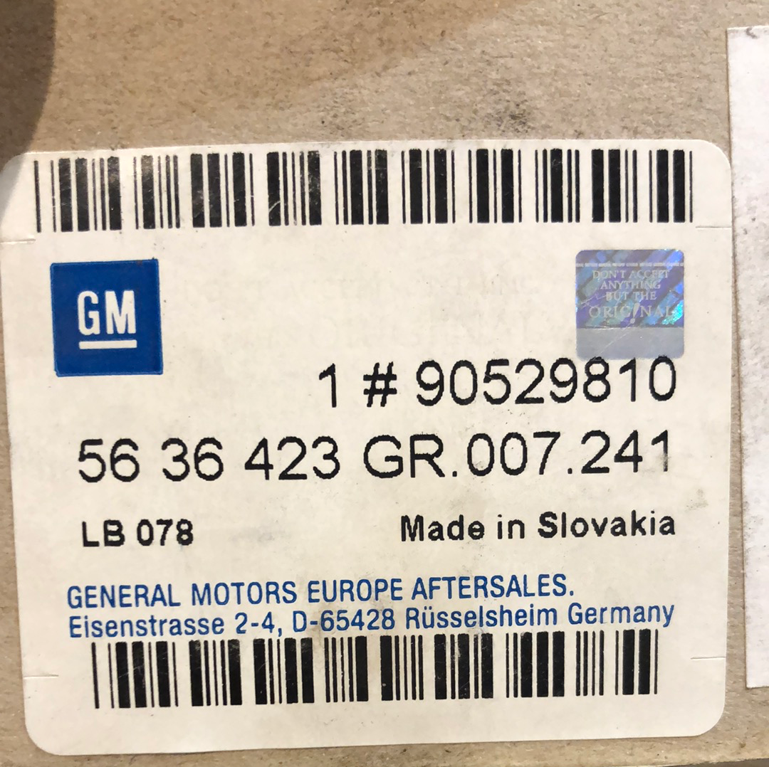 Original GM Opel Astra G/H Zafira A/B Umlenkrolle Zahnriemen Neu