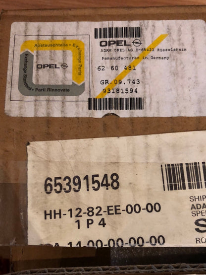 Original GM Opel Astra H Instrumente Cockpit Neu