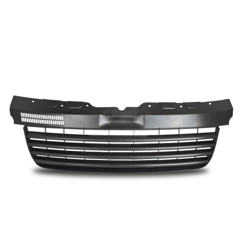 Kühlergrill, Sportgrill, ohne Emblem, schwarz passend für VW T5 Baujahr 2003 - 2009