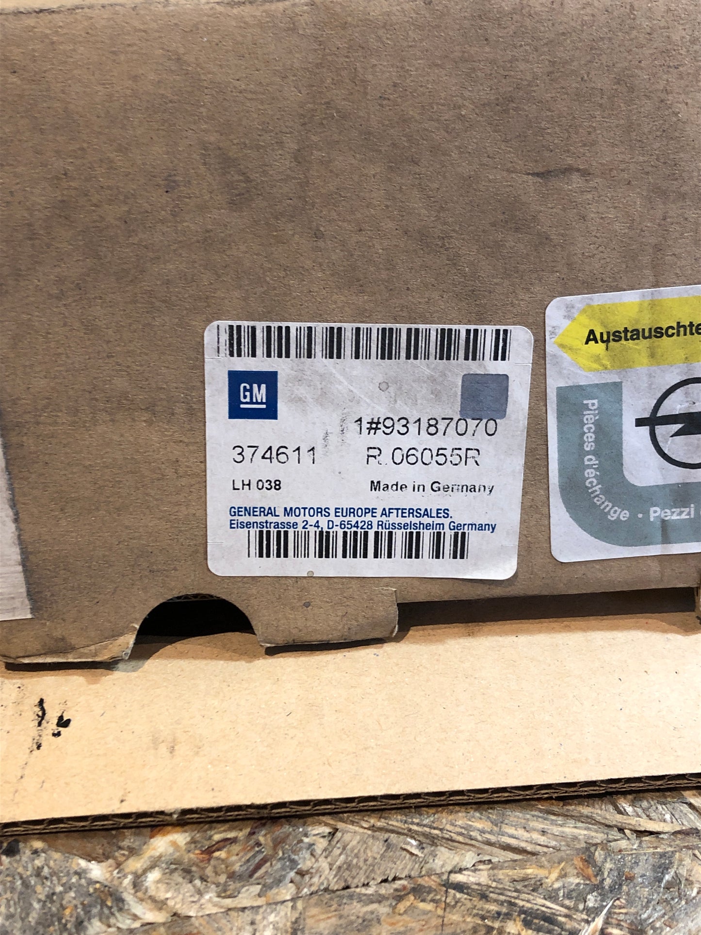 Zafira A T98 Gelenkwelle vorne links Antriebswelle