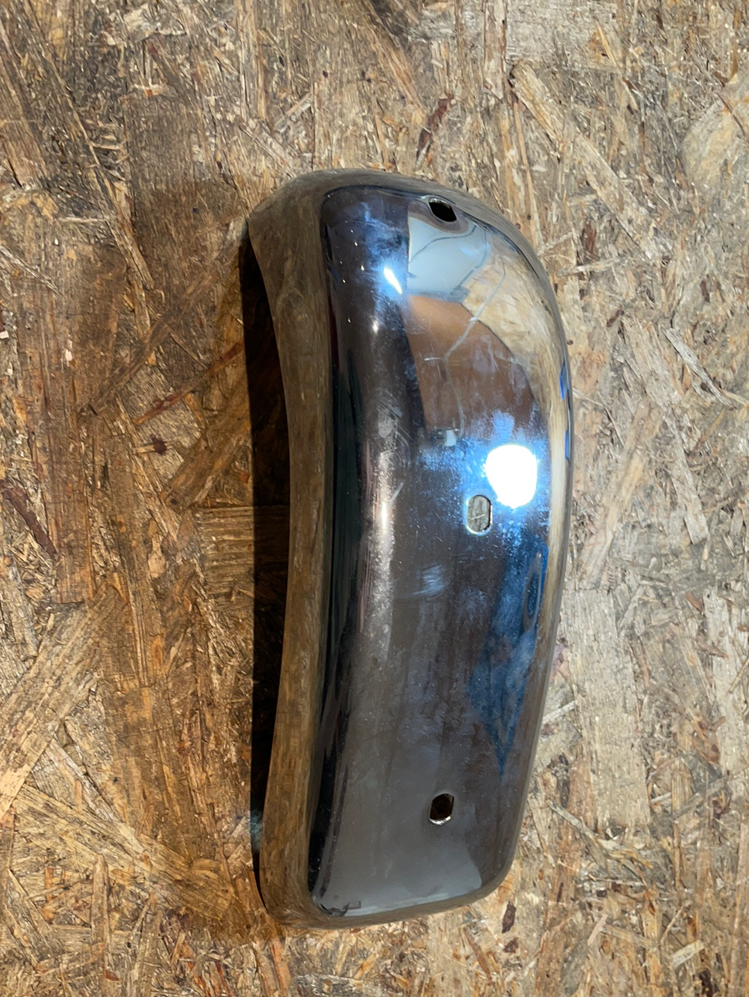 Original GM Bedford Blitz Bus Chromecke Stoßfänger hinten Neu