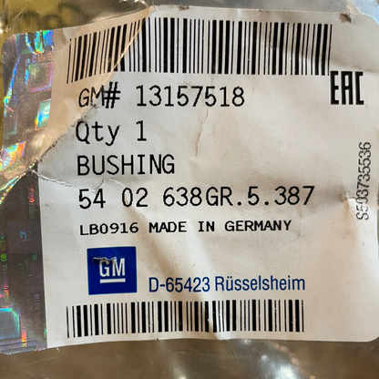 Original GM Opel Combo Lagerung Achskörper hinten Neu