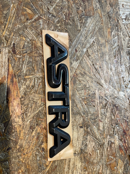 Original GM Opel Astra F Schriftzug hinten Neu